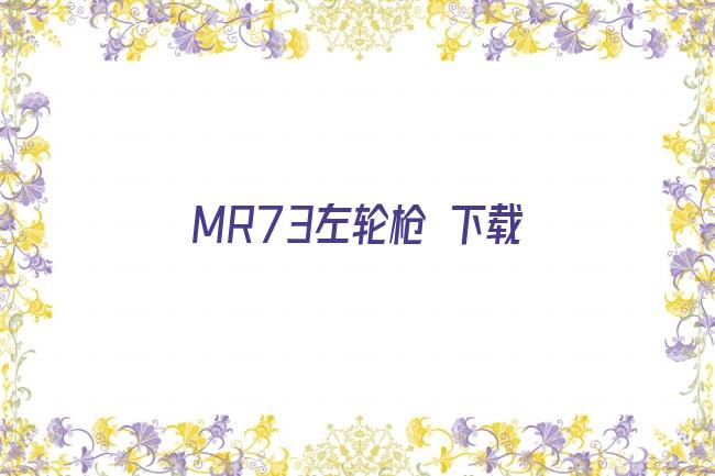 MR73左轮枪 下载剧照